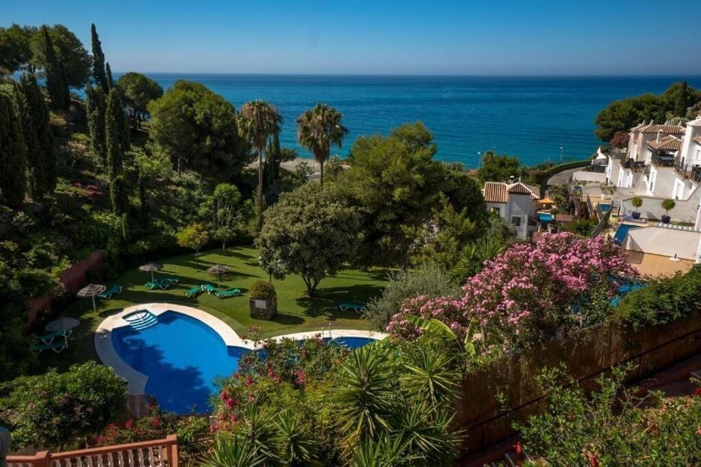 La Amapola, A Little Oasis With Sea View, 200 Meters From The Beach. 네르하 외부 사진